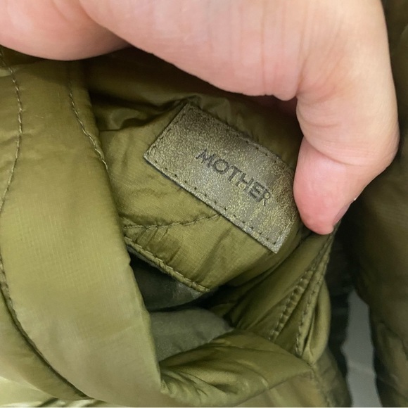 MOTHER Olive Quilted Jacket - Picture 3 of 7